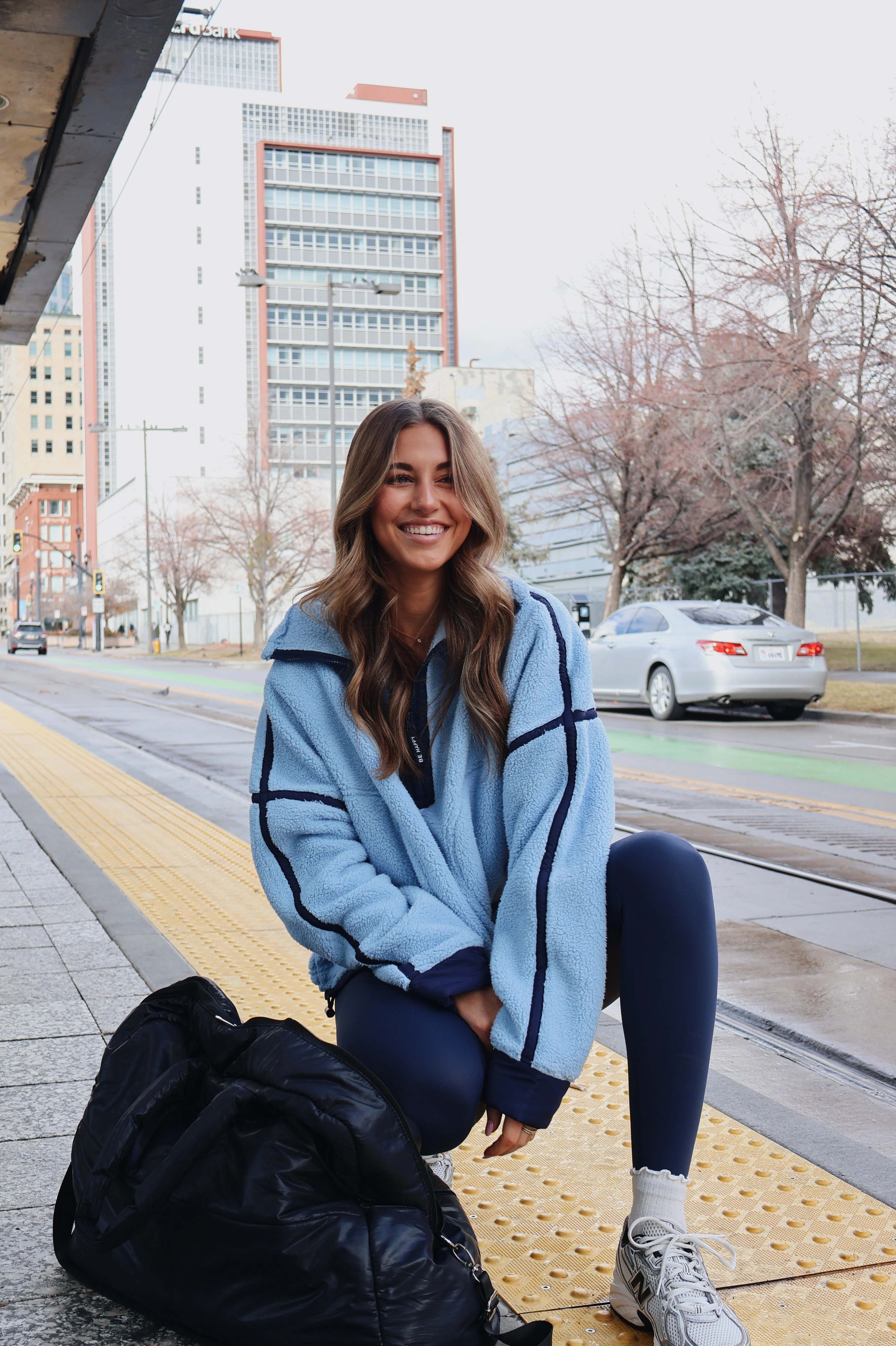 Going Places Half-Zip Fleece Pullover
